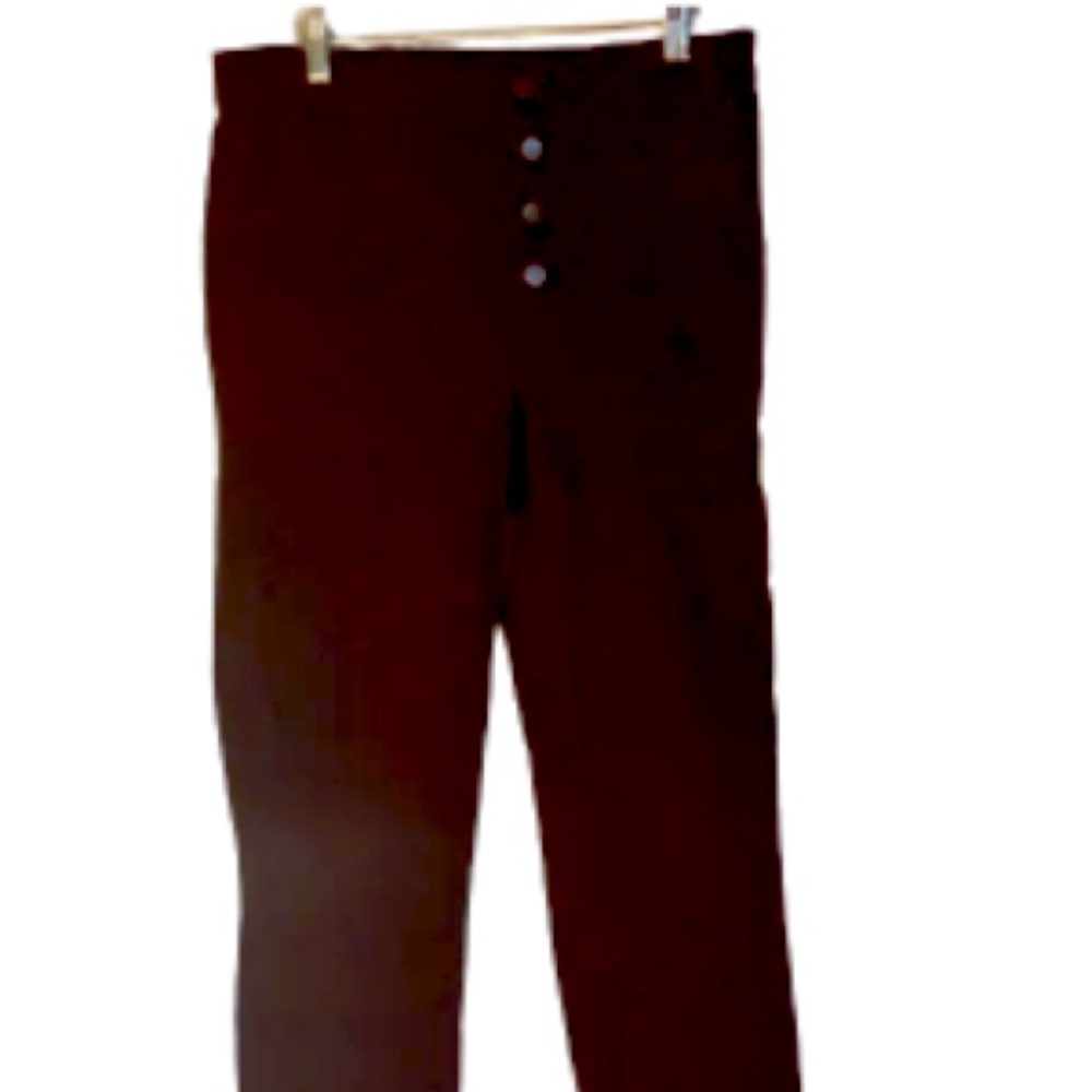 Ann Taylor Loft Sz 8 Tall Pants Burgundy